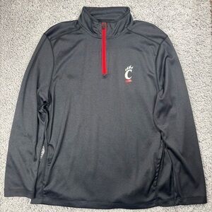 University of Cincinnati Pullover Mens Large UC Bearcats Shirt Outerwear College